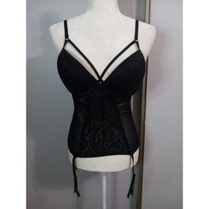 Cassandra Intimates Black Large Sexy Lace Stretch Lingerie
